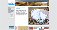 Desktop Screenshot of bushtecadventure.co.za